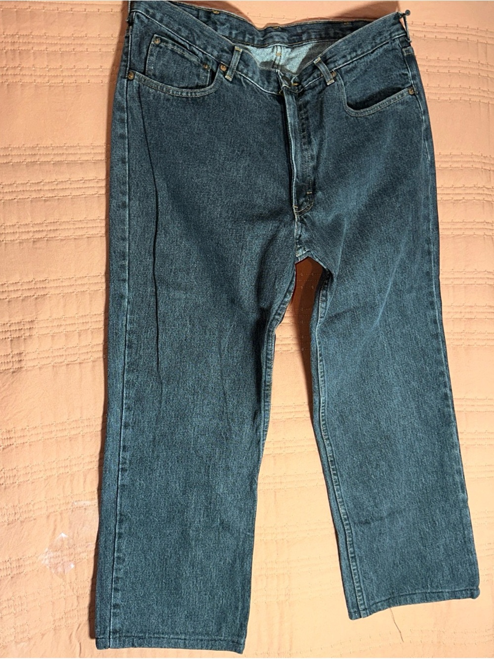 Ralph Lauren Men's Bootcut Dark Blue Jeans